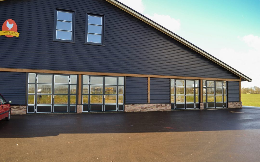 Nieuwe kippenstal Lagerweij