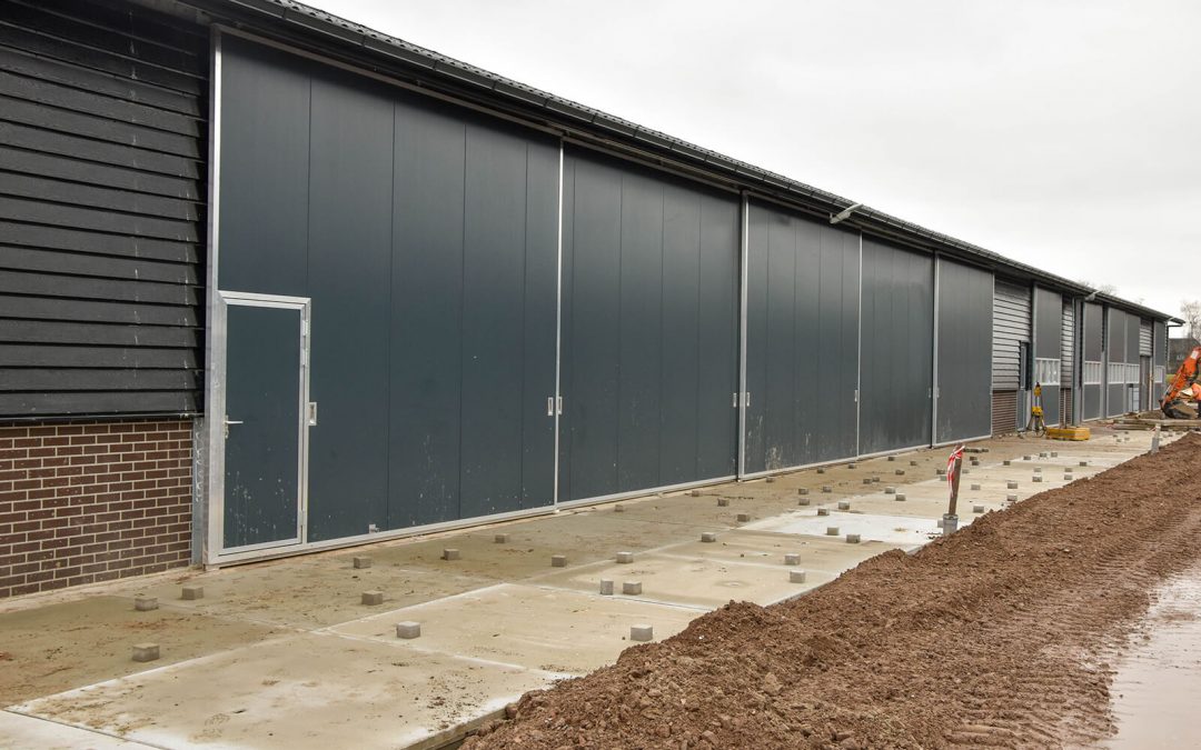 Nieuwe boerderij Verweij