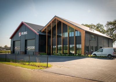 Aluminium pui utiliteitsbouw