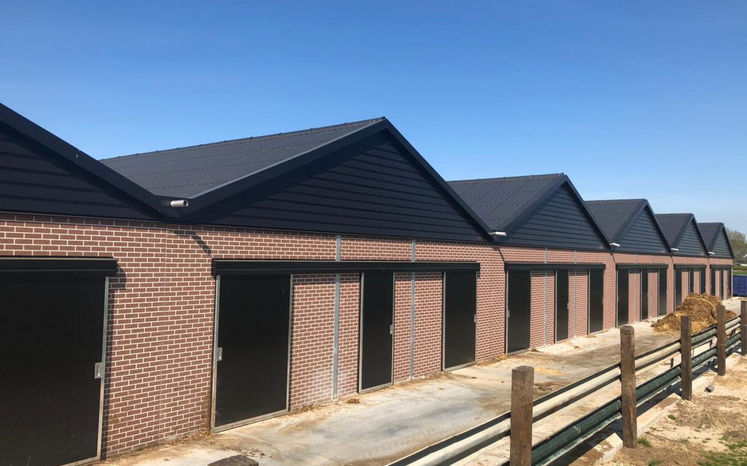 Nieuwbouw stal Eco Fields