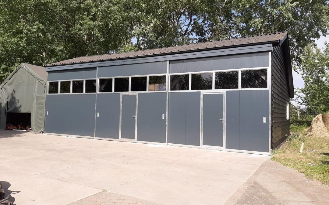 Renovatie kapschuur
