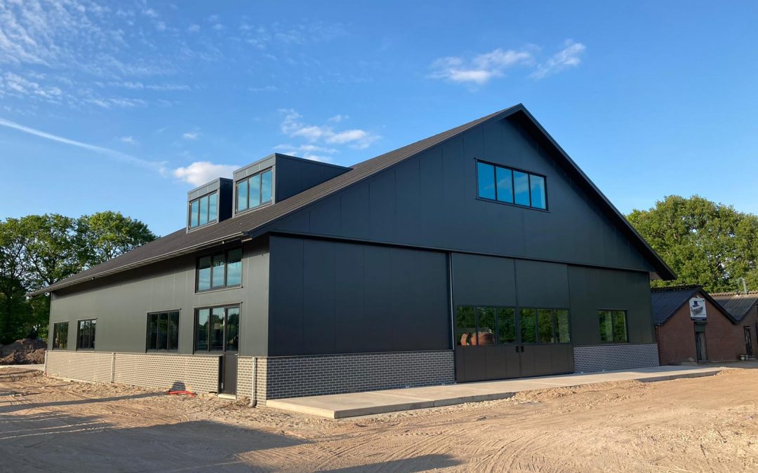 Nieuwbouw bedrijfshal Van Harten Machinebouw