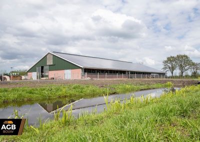Nieuwbouw Stal familie De Jong