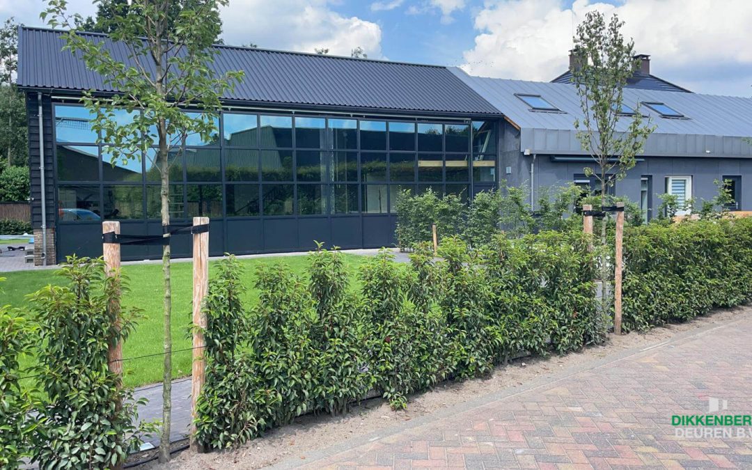 Nieuwbouw wagenloods/bedrijfshal