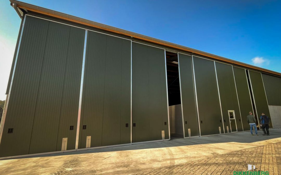 Nieuwbouw graanopslag